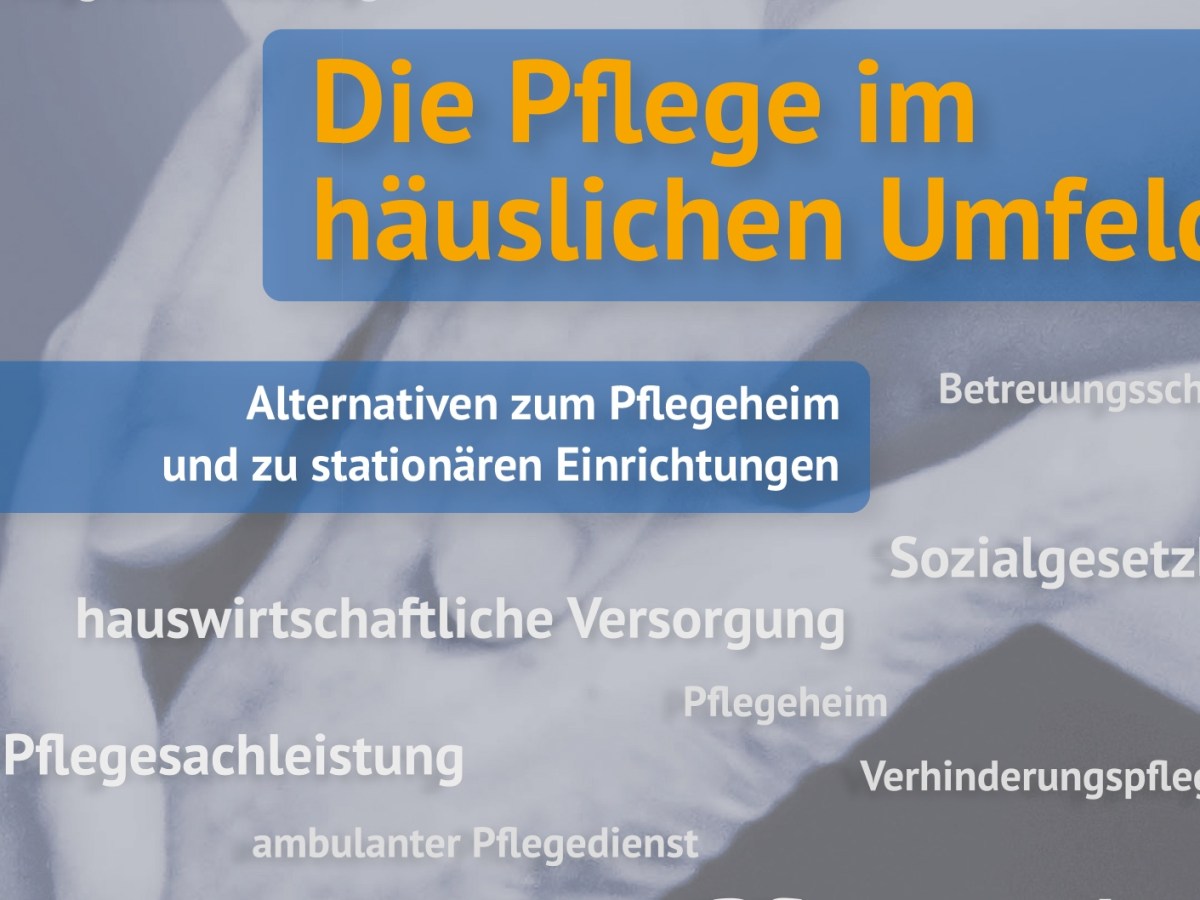 Neuerscheinung: Die Pflege im häuslichen&nbsp;Umfeld.
